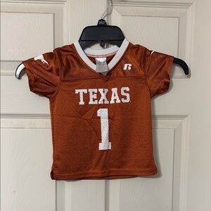 Russell Athletic Kids Burnt Orange Texas Jersey